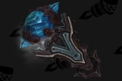 and the matching shield (image from Wowhead http://www.wowhead.com/guides/restoration-shaman-artifact-challenge)